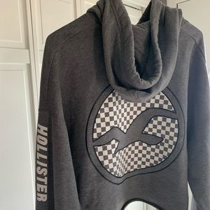 cropped Hollister sweatshirt